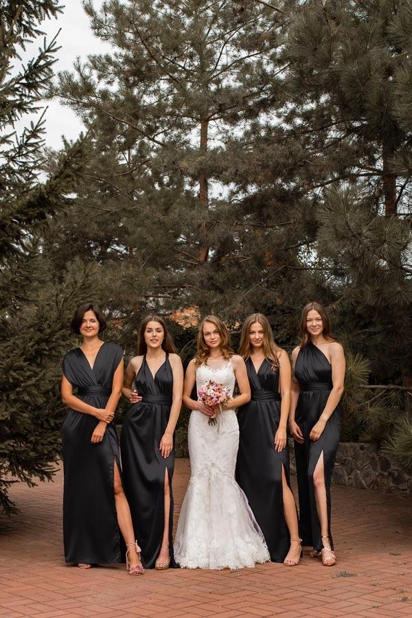 Black Bridesmaid Dress IDENTITY LINGERIE