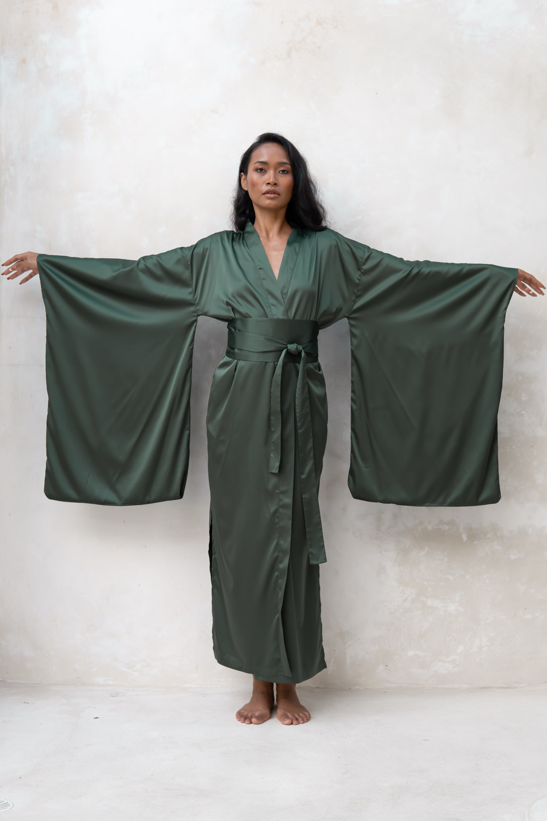 Buy Long Dressing Gowns Maxi Satin & Silk Robes UK