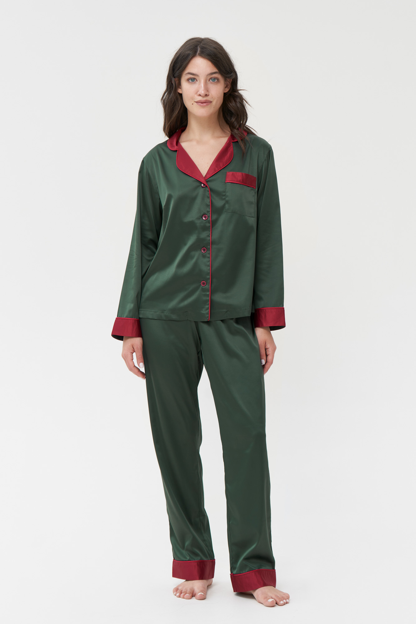 Silk Pyjamas, Satin Pajamas Sets Women's Ladies PJs | IDENTITY